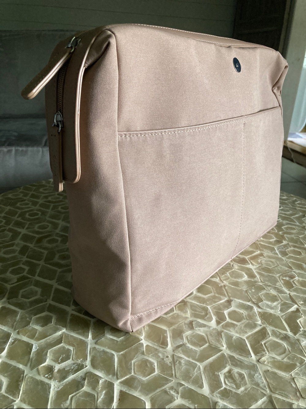 NEW! Removable 16" Laptop & Tablet Sleeve for Haven Laptop Tote Bag in ‘Taupe’ - Picture 6 of 12